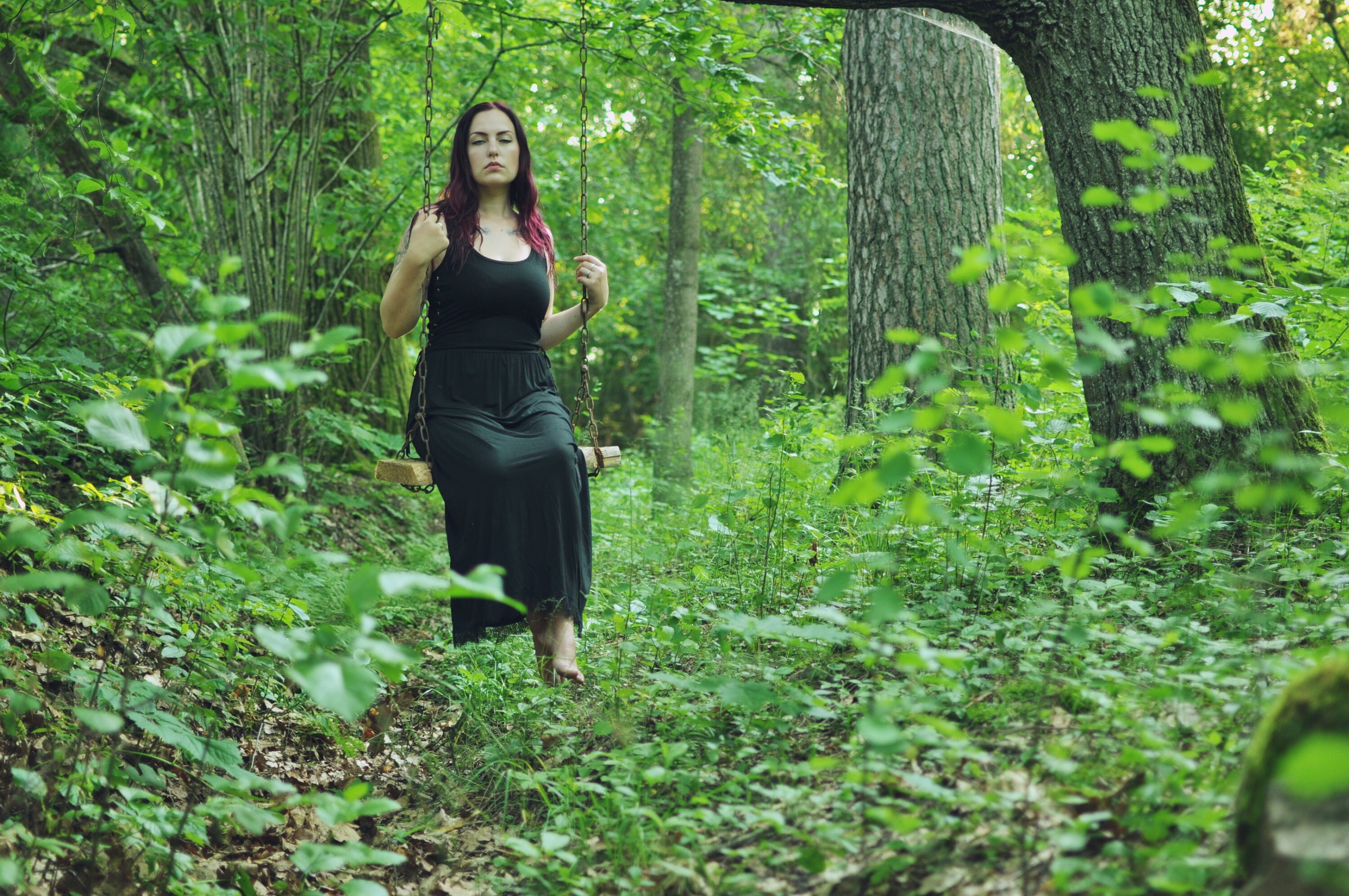 Black Gothic Witch Lace-up Maxi Dress With Cut Outs and Lace - Etsy