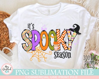 Spooky Season PNG, Halloween Png, Funny Spooky Season, Cute Halloween, Witchy png, Stay Spooky, boo kids png Halloween Sublimation Designs