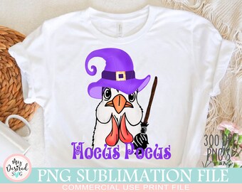 Chicken Witch PNG, Hocus Pocus Designs, Cute halloween Png, Witchy png, Scary Pumpkin, Spookie Vibes, Halloween Sublimation Designs