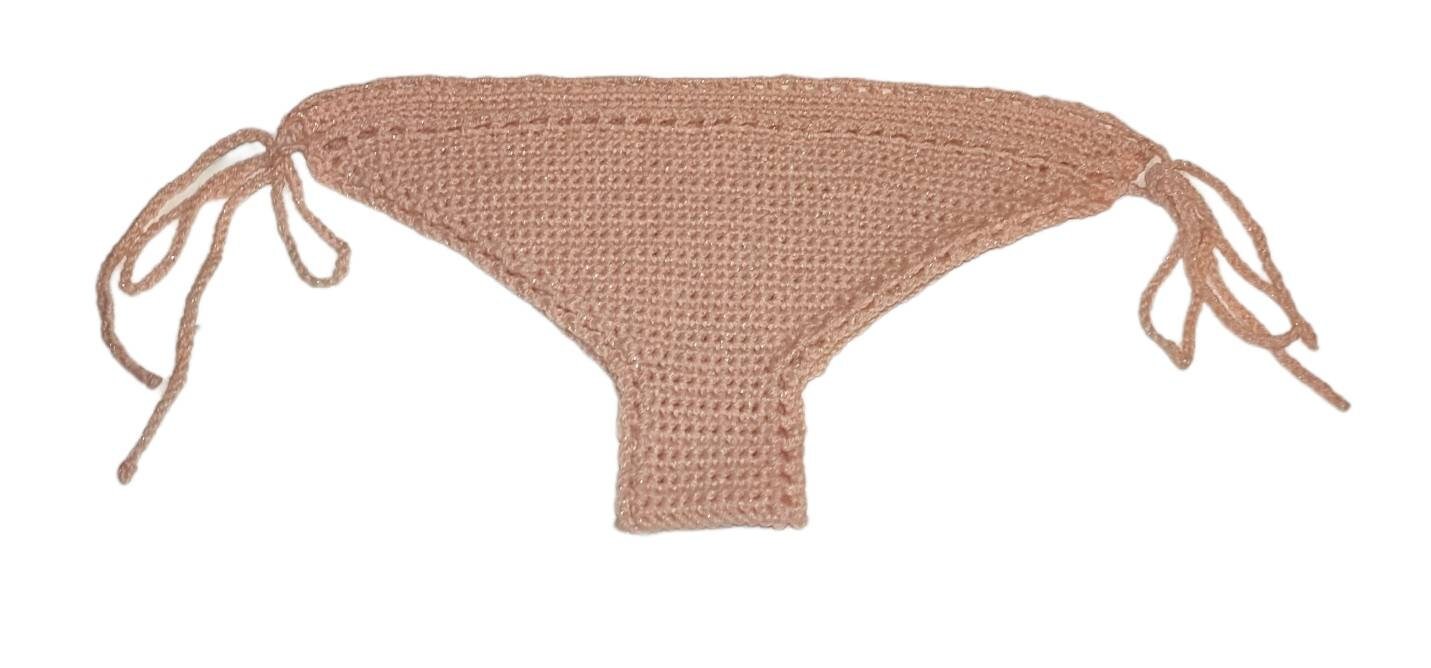 Crocheted Bikini Bralette Boho Festival Top Bikini Bottoms Etsy UK