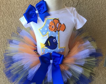 finding nemo 1st birthday outfit