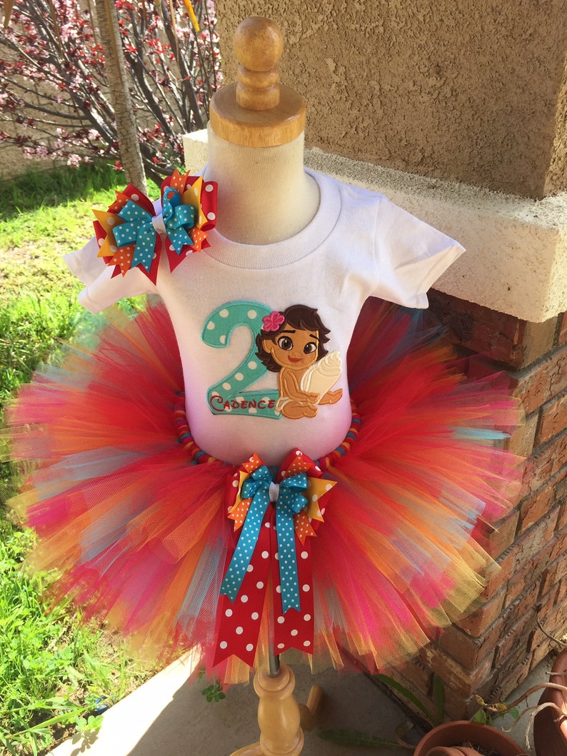 moana tutu set
