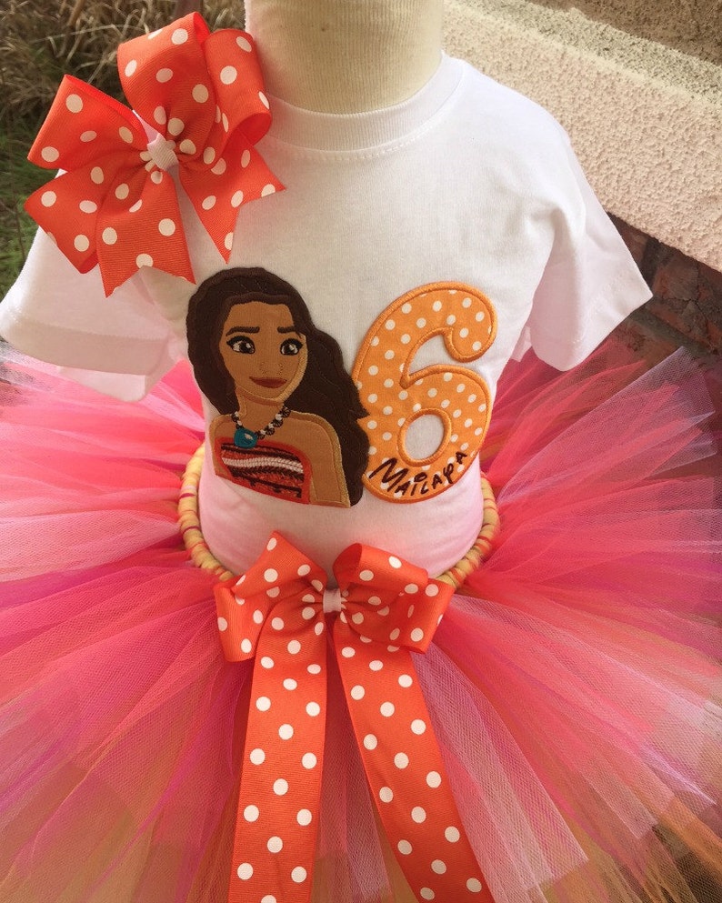 moana tutu set