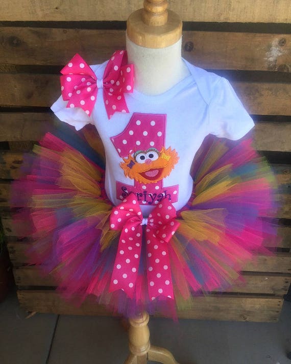 sesame street tutu dress