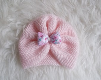 Filles Tricoter Bonnet Etsy