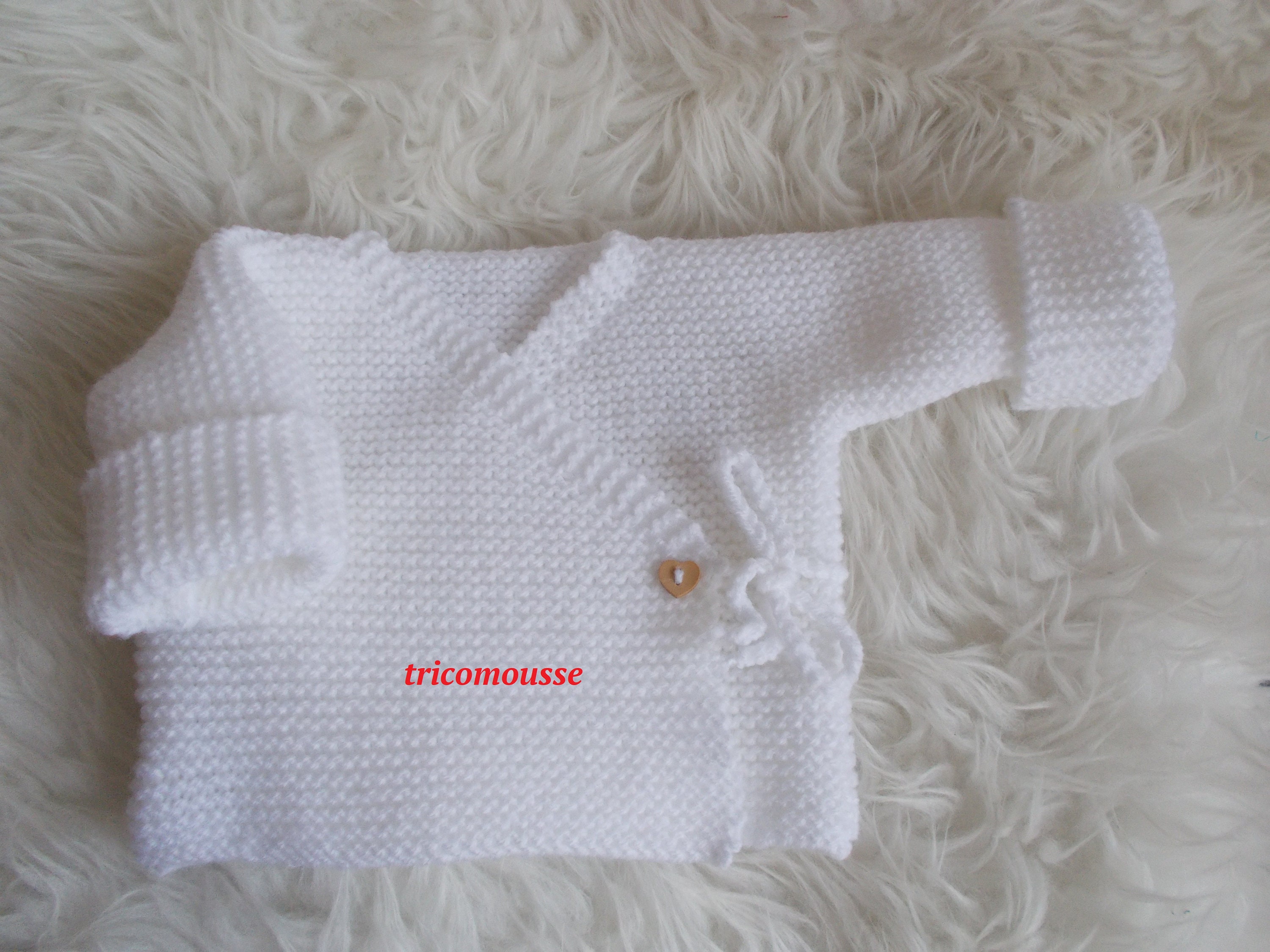 Brassiere Bebe Laine Acrylique Brassiere Naissance Etsy France