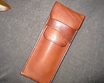 Leather pen holder, pencil case, pen pouch, gifts for him, father's day gift, office accessories, gift for Mum, writing accessories
