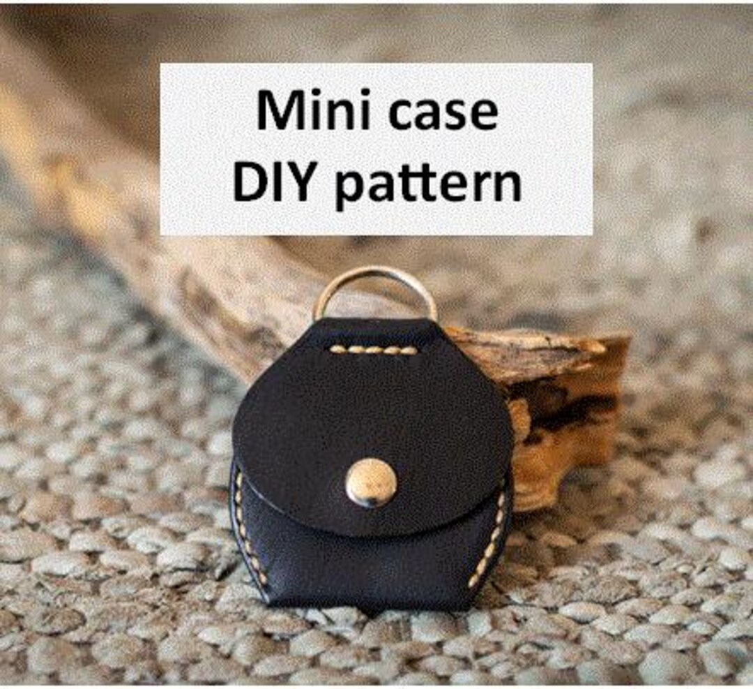Mini Leather Coin Purse DIY Pattern (PDF Pattern) - Etsy