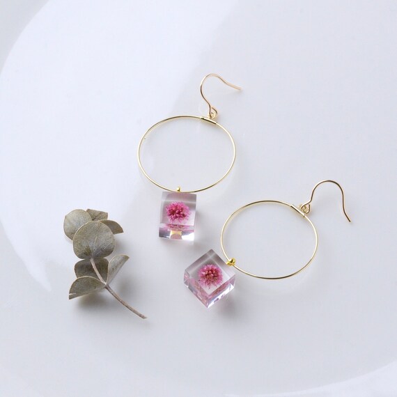 Gemstone jewellery making kit makes 10 pairs of dangly gemstone earrings k14