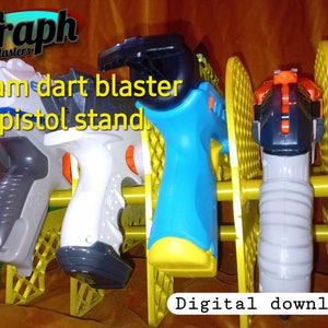 Soporte para pistola lanzador de dardos de espuma