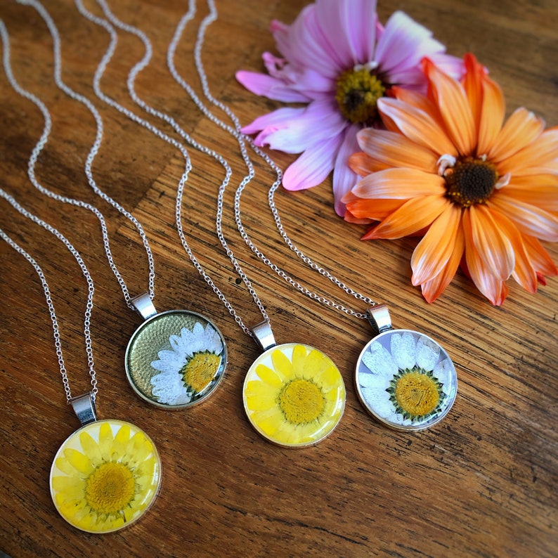 Daisy Pendants
