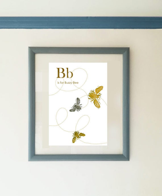 bee nursery decor
