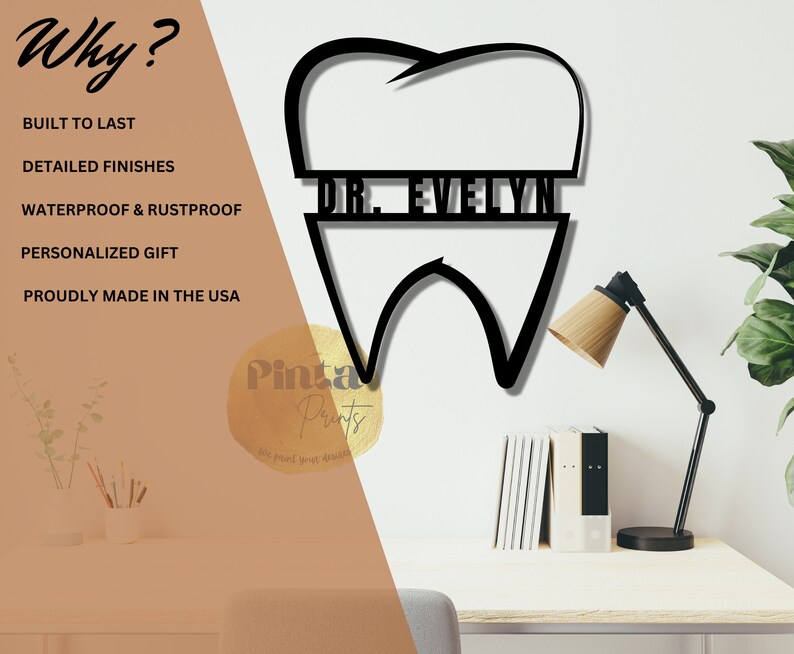 Dental Office Decor Dental Office Art Dental Hygiene Gifts Etsy