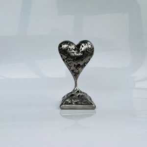 ORIGINAL Iron Sculpture Heart Metal Abstract Home Decor Art Object by Beletskyi Artworks image 5
