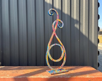 Handmade Metal Art Sculpture – Garden & Home Accent. Made-to-order sculpture