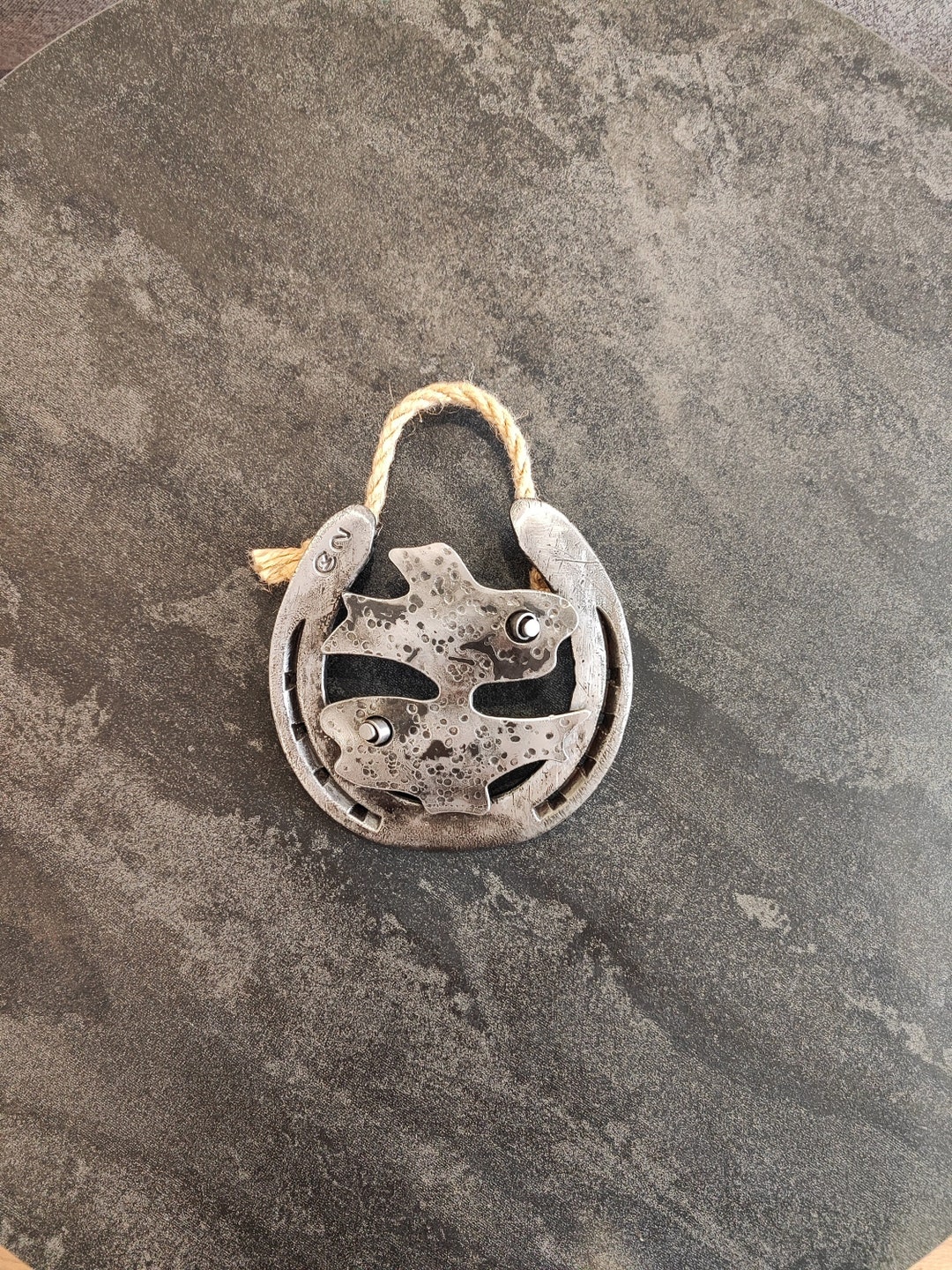 Zodiac Sign for Good Luck Horseshoe Wall Decor Hanging Sign Etsy