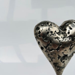 ORIGINAL Iron Sculpture Heart Metal Abstract Home Decor Art Object by Beletskyi Artworks image 9