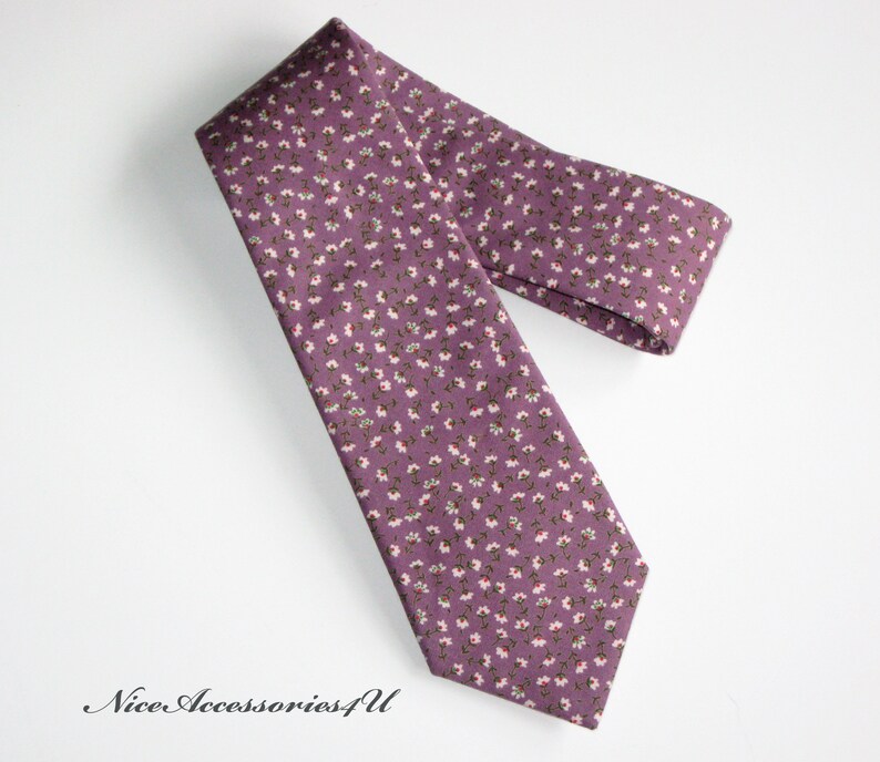 mauve ties for wedding