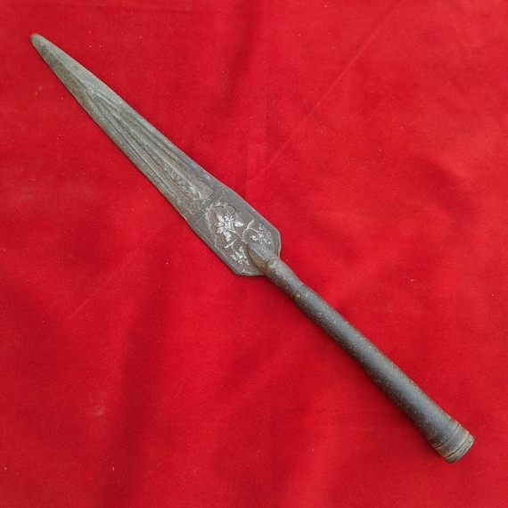 Old Mughal Ottoman Turkish Islamic Iron Engraved Etsy