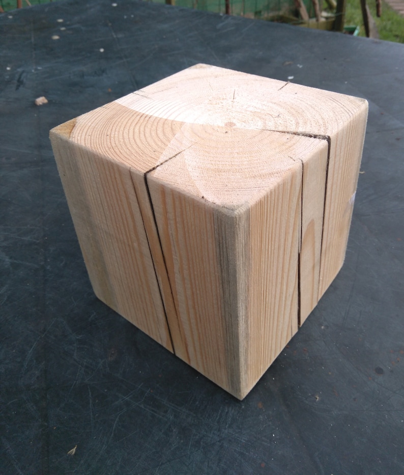 BIG 145mm 5.7inch Unfinished Big wood blocks wood crafts Etsy