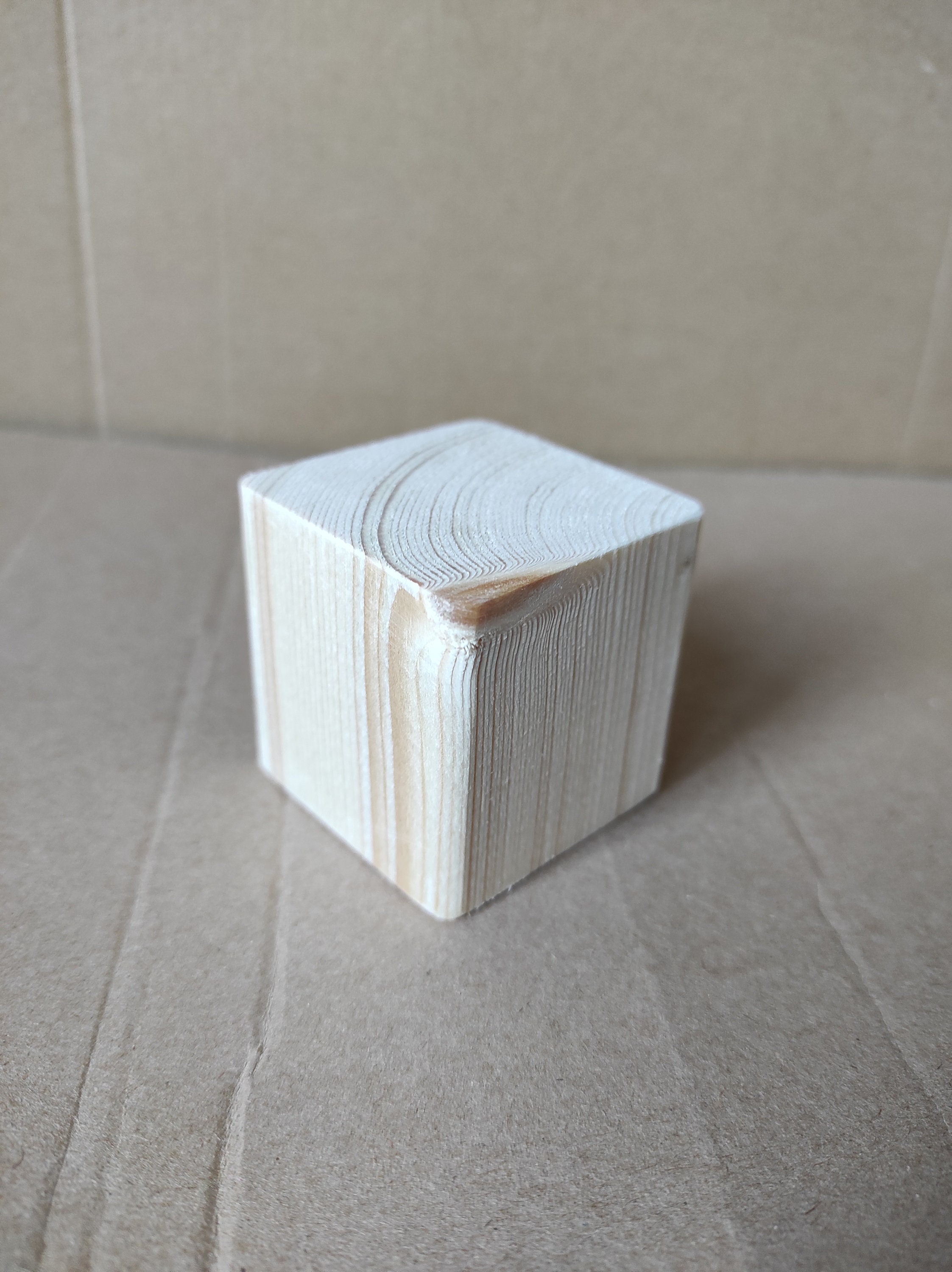 SET OF 10 Unfinished Wood Blocks for Wood Crafts Wood DIY Etsy