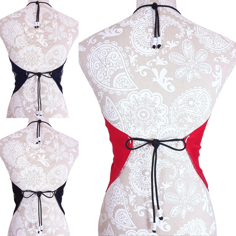 One Size New Casual Style Shirt Womens Clothing Bandana Halter Top Shirt Red Navy Blue /& Black