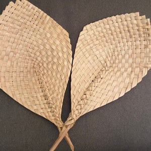 Natural African Fan/2 sizes Medium or Large/ Home Decor/Interior Design image 4