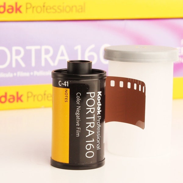 Fresh KODAK PORTRA 160 35mm Negative Color FILM - Kodak Professional Film - 36 Exposures