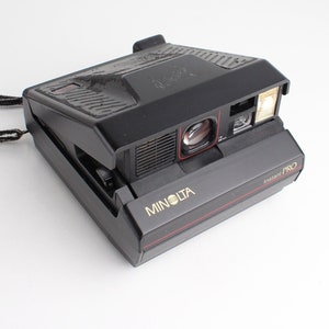 Vintage 1980s Polaroid MINOLTA Instant Pro Camera  - Spectra PRO - Untested