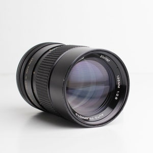 VIVITAR 135mm F/2.8 Telephoto Manual Focus Prime Lens - Canon FD Mount