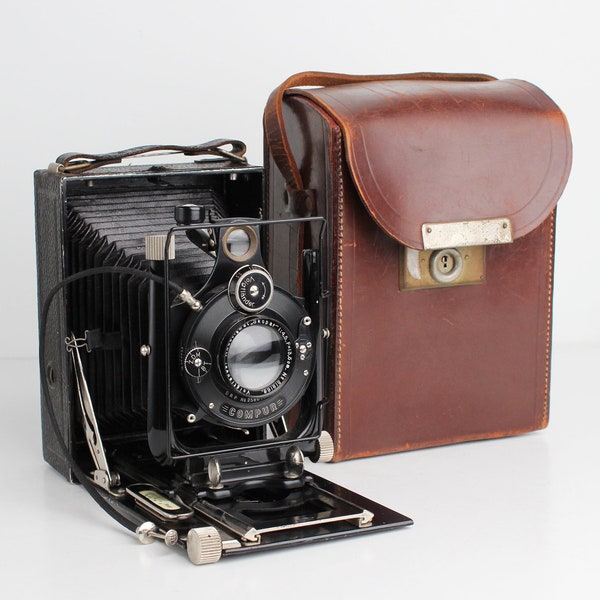 VOIGTLANDER AVUS 9x12cm Folding Plate Camera with Anastigmat SKOPAR f4.5 135mm Lens