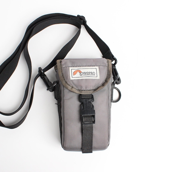 Vintage LOWEPRO Camera Bag for Point-and-Shoot Film or Digital Camera with Shoulder Strap