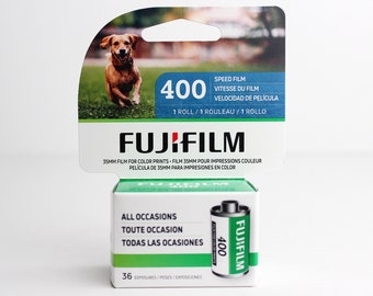 FUJIFILM 400 - 35mm Color Film - 36 Exposures -  Individual Rolls - FujiColor