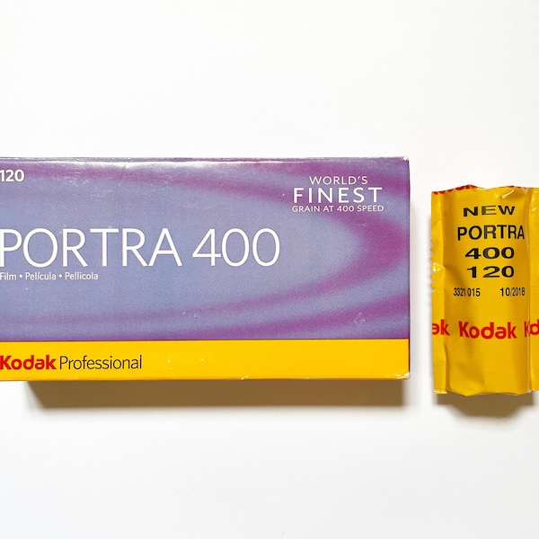 KODAK PORTRA  400 - 120 Negative Color FILM - Kodak Professional Film - Expired 2018