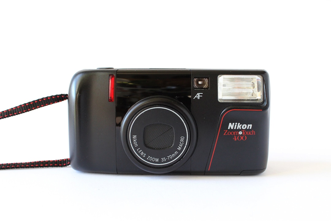 NIKON Zoom TOUCH 400 35mm Point&shoot Film Camera With 3570mm Macro