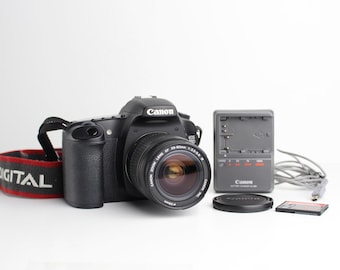 Canon EOS 30D 8.2MP Digital SLR Camera with 28-80mm Canon Zoom Lens and 16GB CF Card and Accessories.