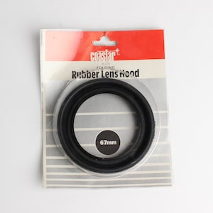 COASTAR 67mm Collapsable Rubber LENS HOOD Universal