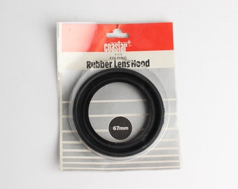 COASTAR 67mm Collapsable Rubber LENS HOOD Universal