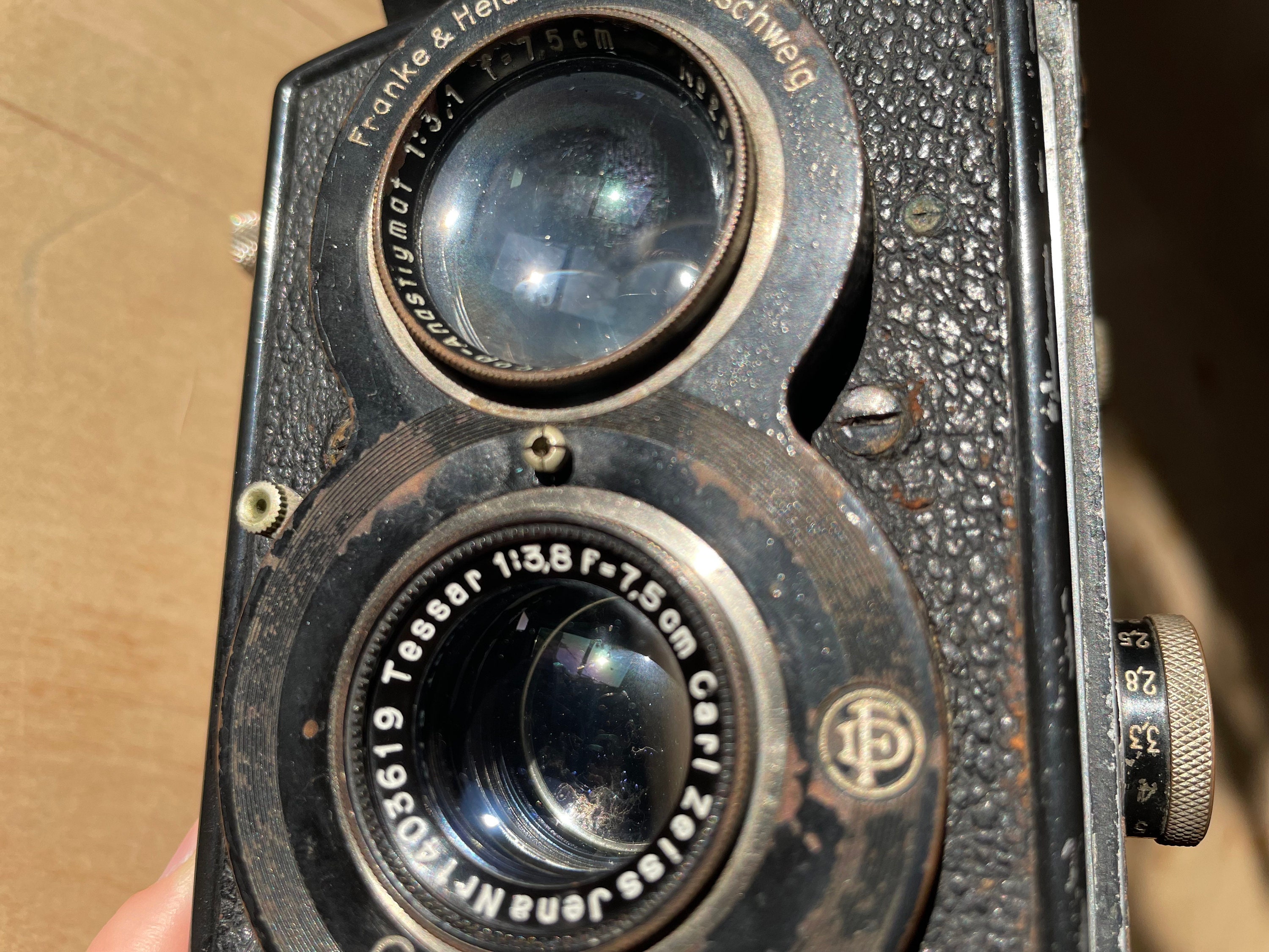 ROLLEIFLEX Old Standard Model 621 TLR With 75mm F/3.8 Carl