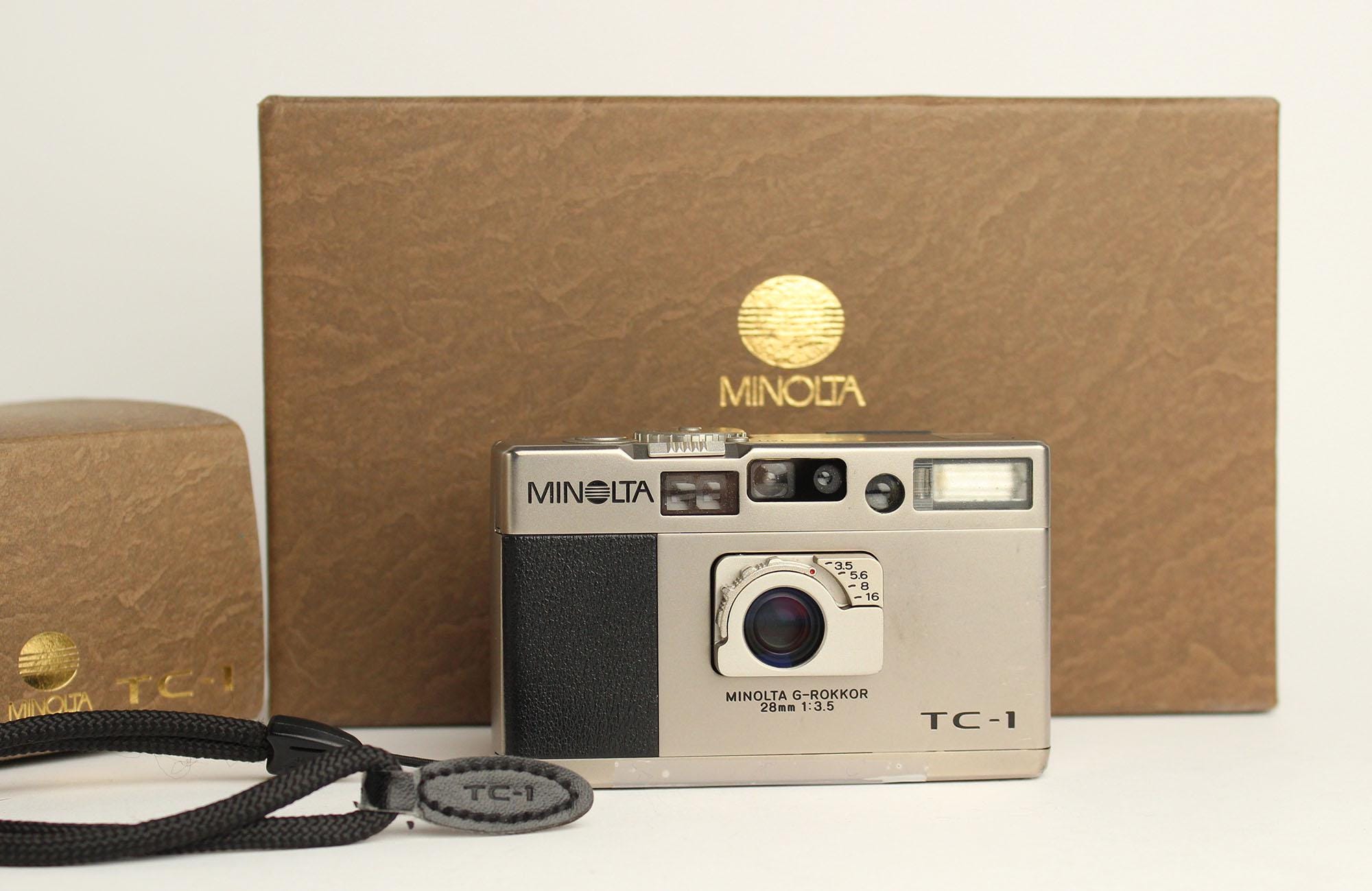 MINOLTA TC-1 35mm Point-and-shoot Film Camera - Complete CLA