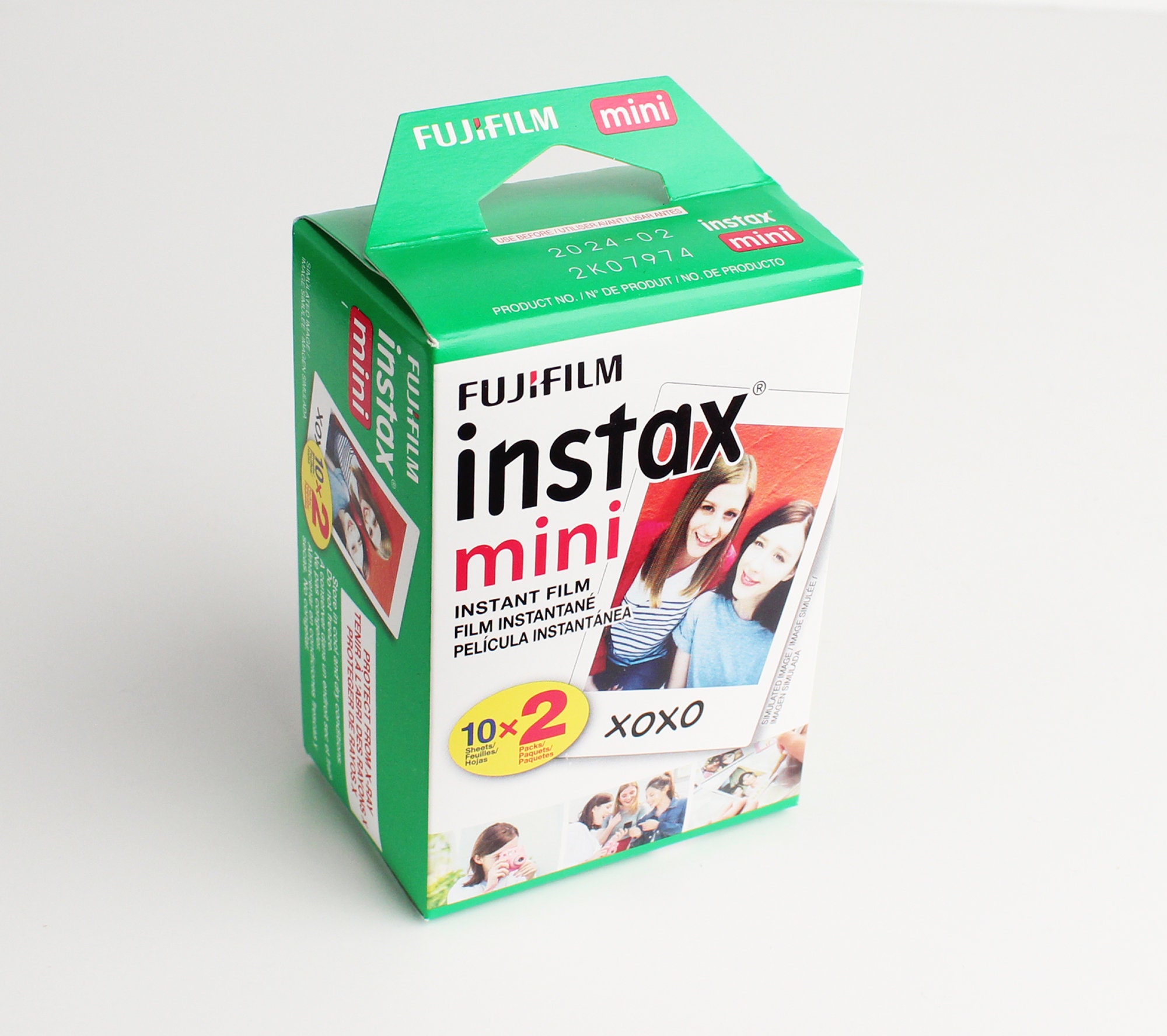 Película Fujifilm Instax Mini Instant Film 10x2