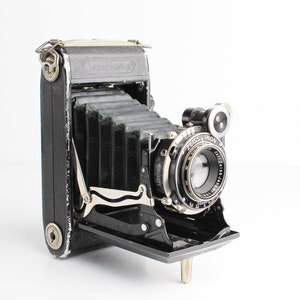 ZEISS IKON - Super Ikonta (C) 530/2  - Super Ikomat  - with Carl Zeiss Tessar f/4.5 105mm Lens - 6x4.5 Insert -  Works!