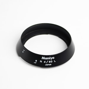 Original Mamiya 80mm F/4  - N 4/80 L Lens Hood Shade For Mamiya 7 Mamiya 7ii 80mm Lens