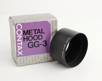 Original Contax Metal Hood GG-3 Black in the Box