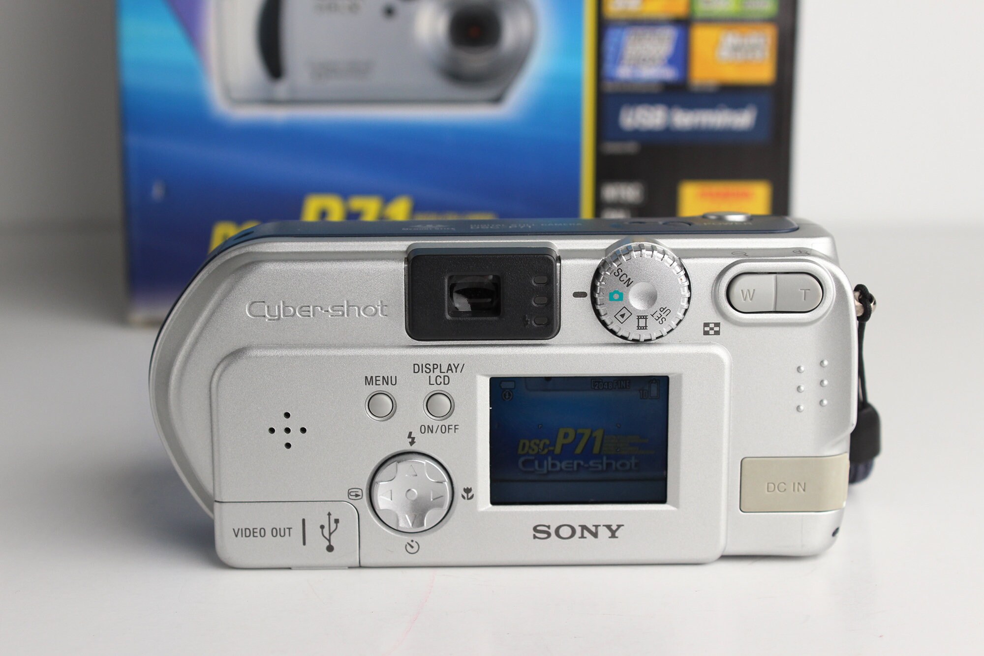Vintage SONY Cybershot DSCP71 Compact 3.2 Megapixels Y2k Etsy