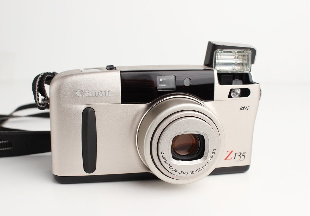 CANON Sure Shot Z135 35mm Pointandshoot Film Camera With Etsy