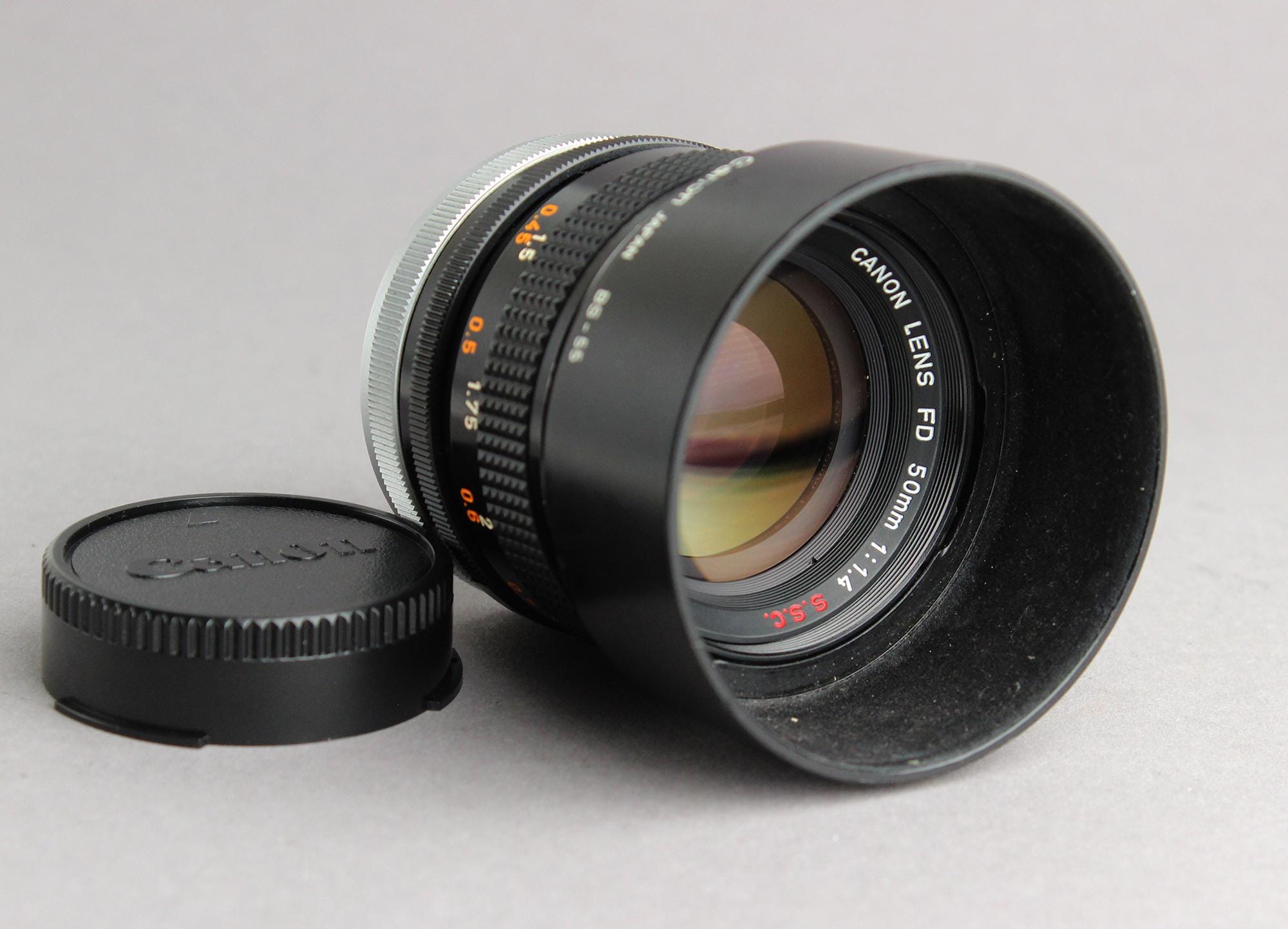 Canon LENS FD 50mm 1:1.4 (美品） Excellent) Canon FD 50mm F/1.4 Lens Made in Japan Old Lens