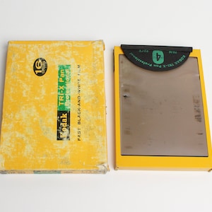 Vintage Kodak TRI-X Pan TXP 523 Black & White Film 4x5 Sheets - Expired 1967 - Open Box