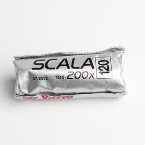 AGFA SCALA 200x 120 B&W Film Expired 2002 - Rare Film