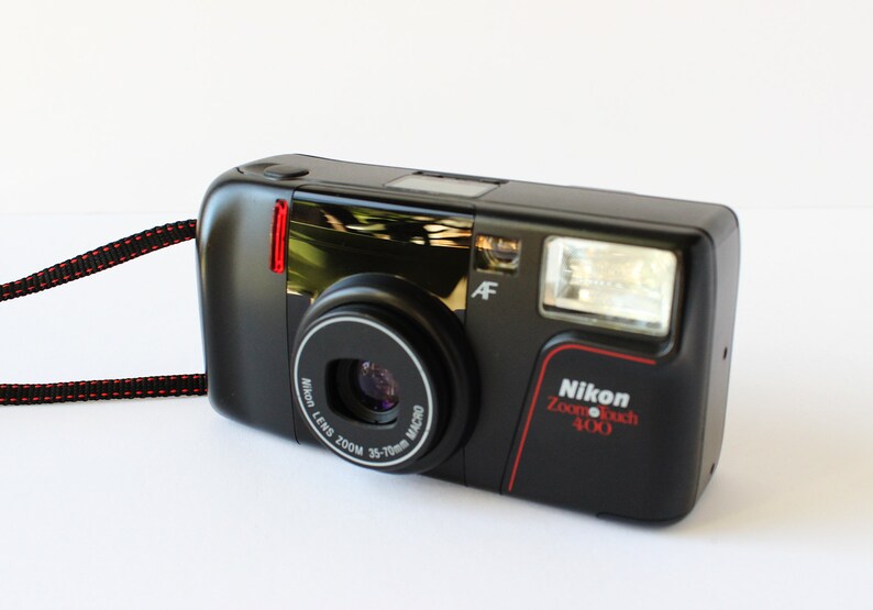 NIKON Zoom TOUCH 400 35mm Point&shoot Film Camera With 3570mm Macro